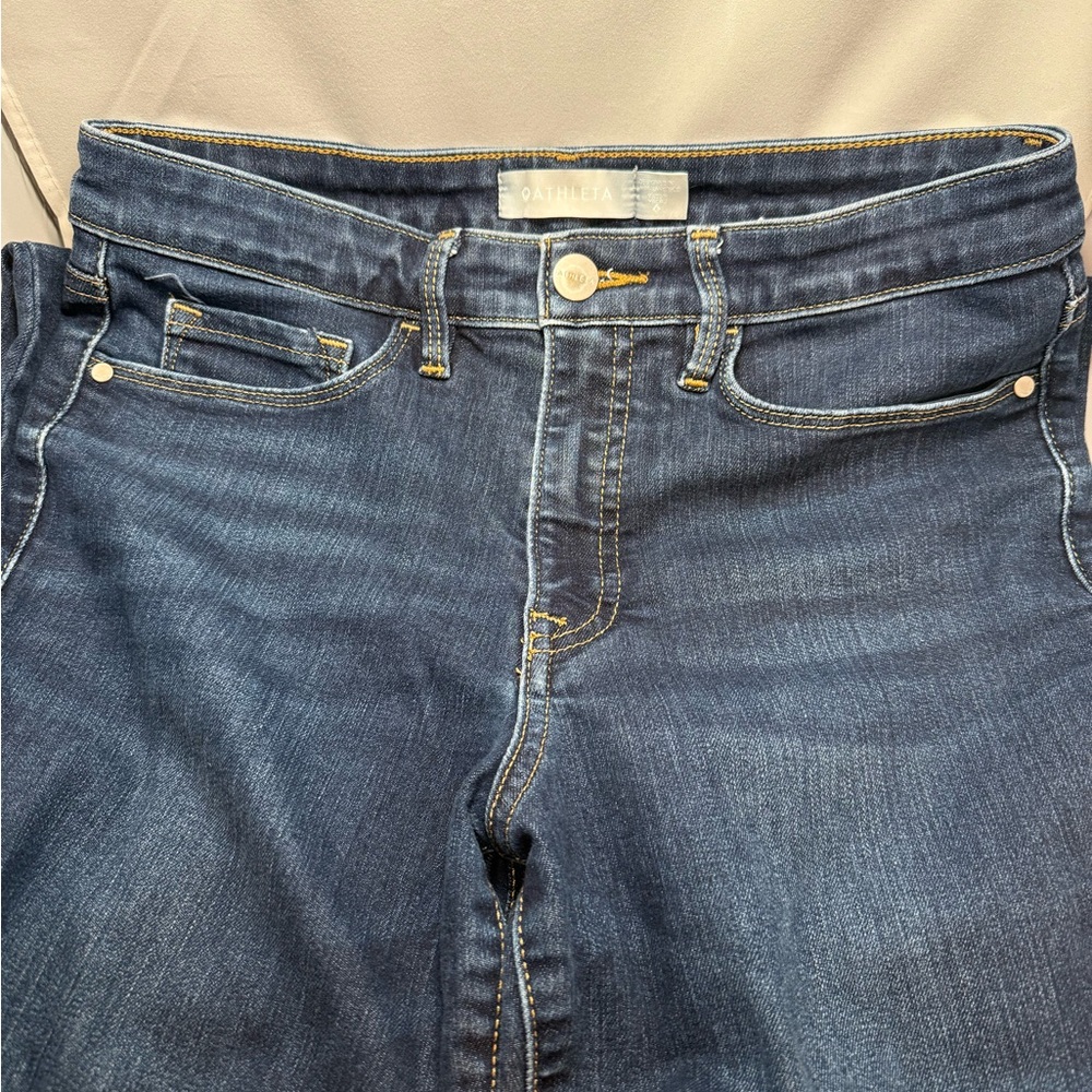 Athleta Sculptek blue jeans Size 6 in great shape - Picture 7 of 7
